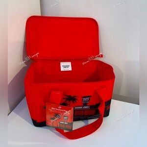 NEW Trader Joe’s Mini Reusable Insulated Bag - Limited Edition Red